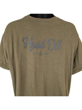 Hood Oil T Shirt Mens Size 3XL Green Portland Oregon Cannabis Marijuana PDX
